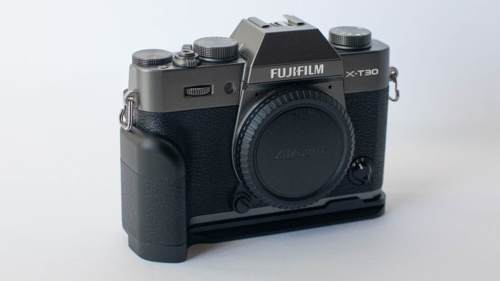 Fujifilm X-T30 with grip